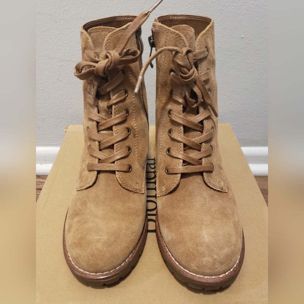 Bjorndal Brown Suede Ankle Boots